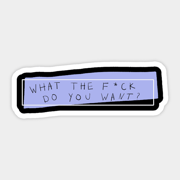 Actual Question Sticker by holymisa